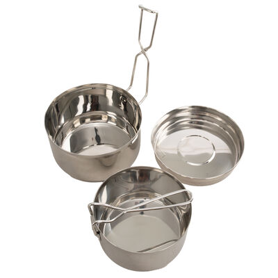 Czech Stainless Mess Kit - 3pc - NEW